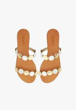 Acacia Platina Leather Sandal
