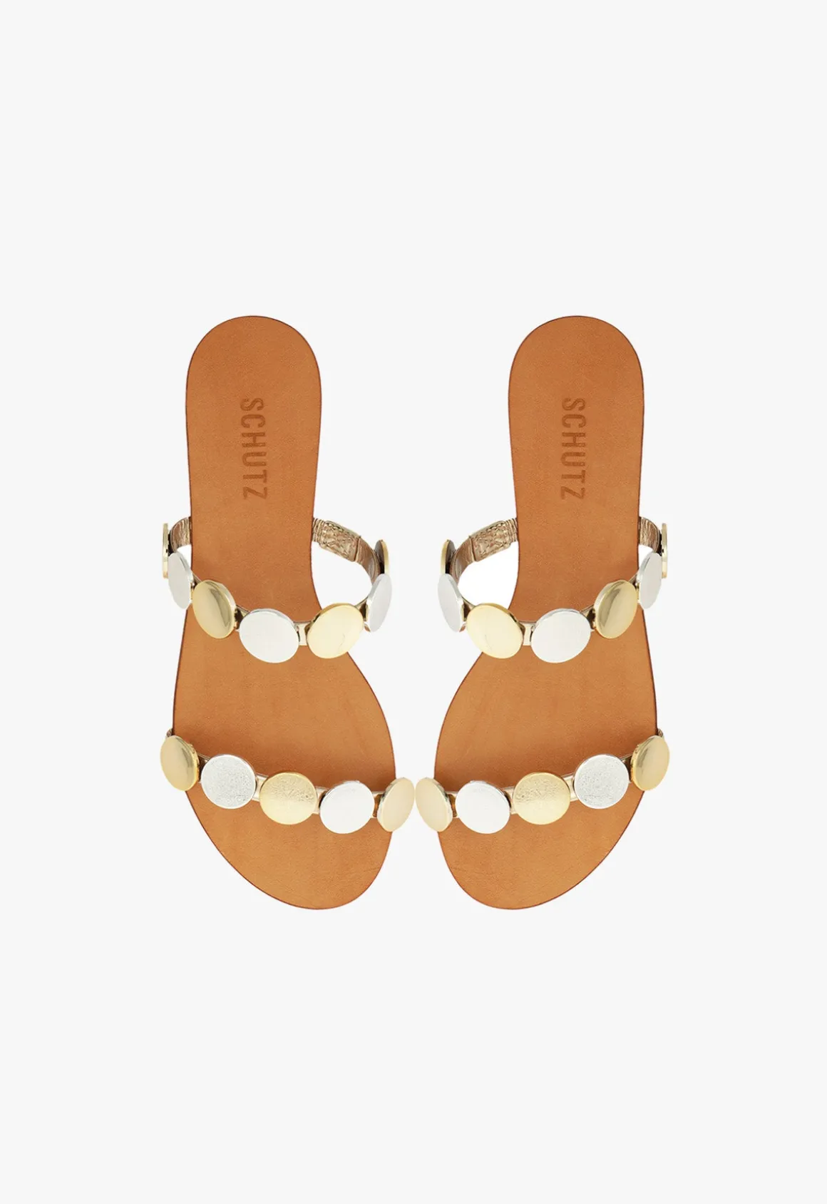 Acacia Platina Leather Sandal
