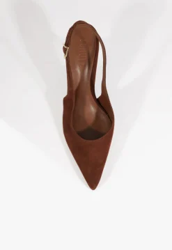 Alicia Sling Suede Pump