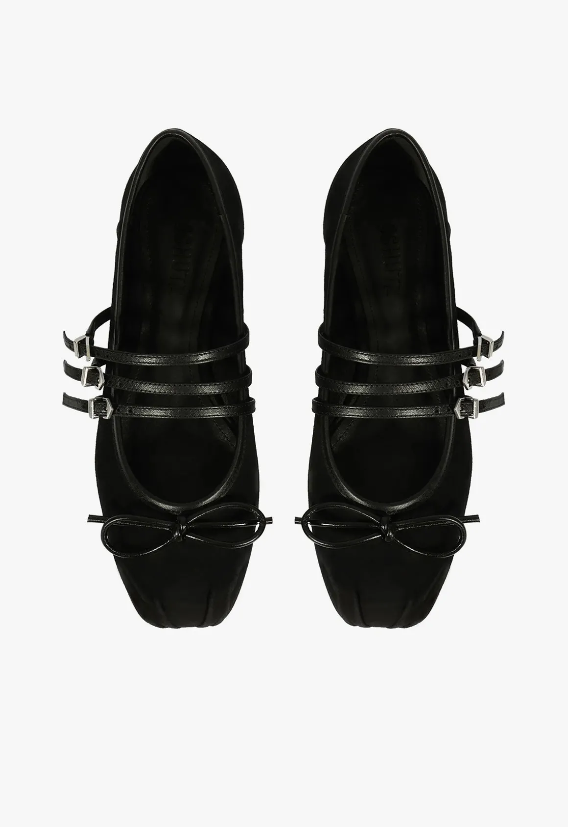 Arissa Black Suede Ballet Flat
