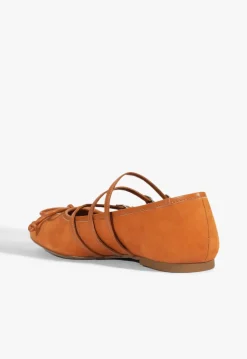 Arissa Brown Suede Ballet Flat