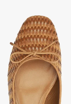 Arissa Straw Ballet Flat