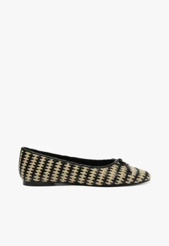 Arissa Straw Ballet Flat