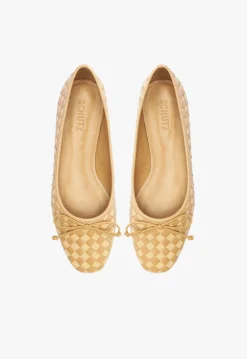 Arissa Woven Leather Flat
