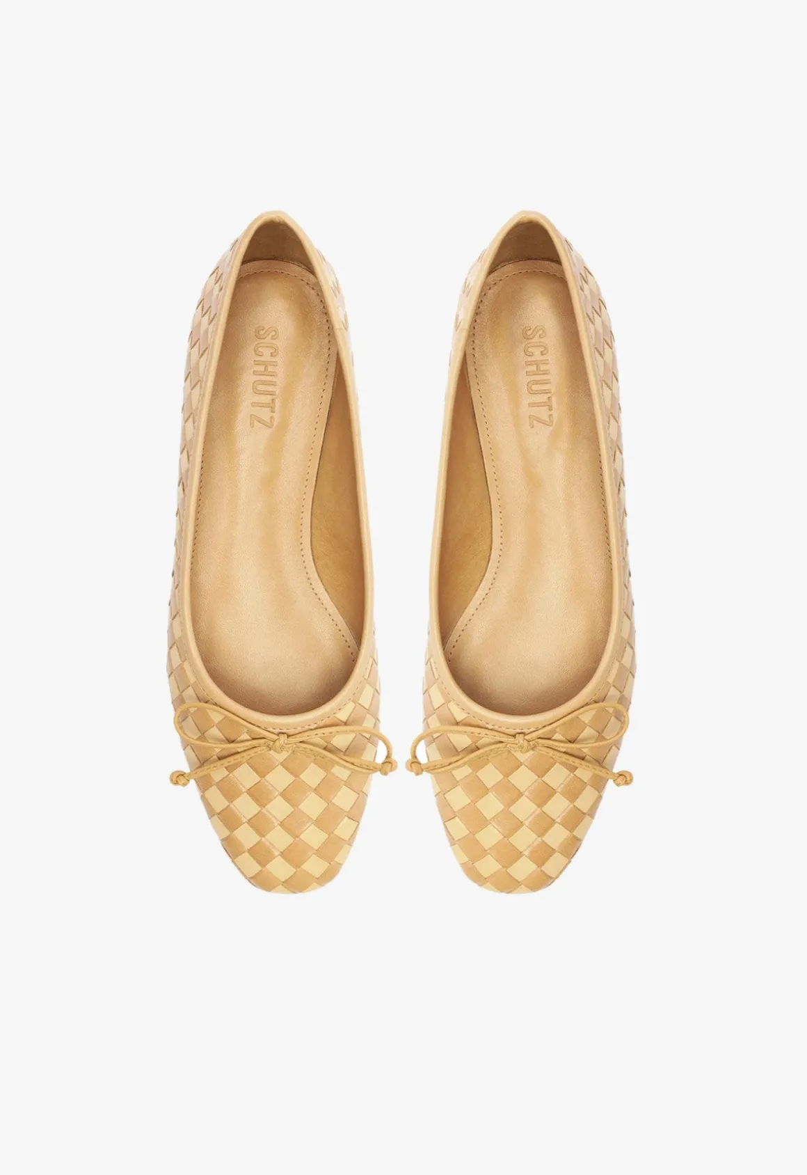 Arissa Woven Leather Flat