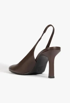 Brigitte Sling Leather Pump