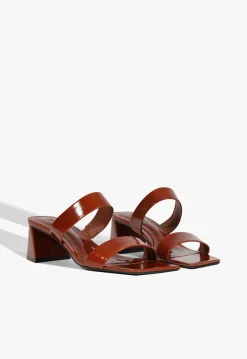 Chantal Mid Patent Sandal