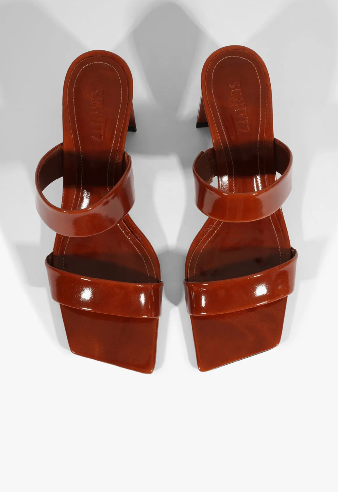 Chantal Mid Patent Sandal