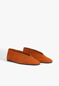 Courtney Suede Flat