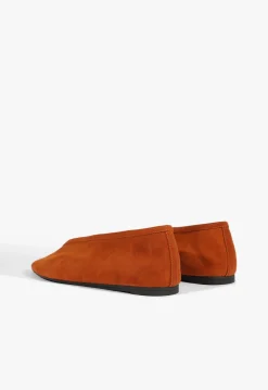 Courtney Suede Flat