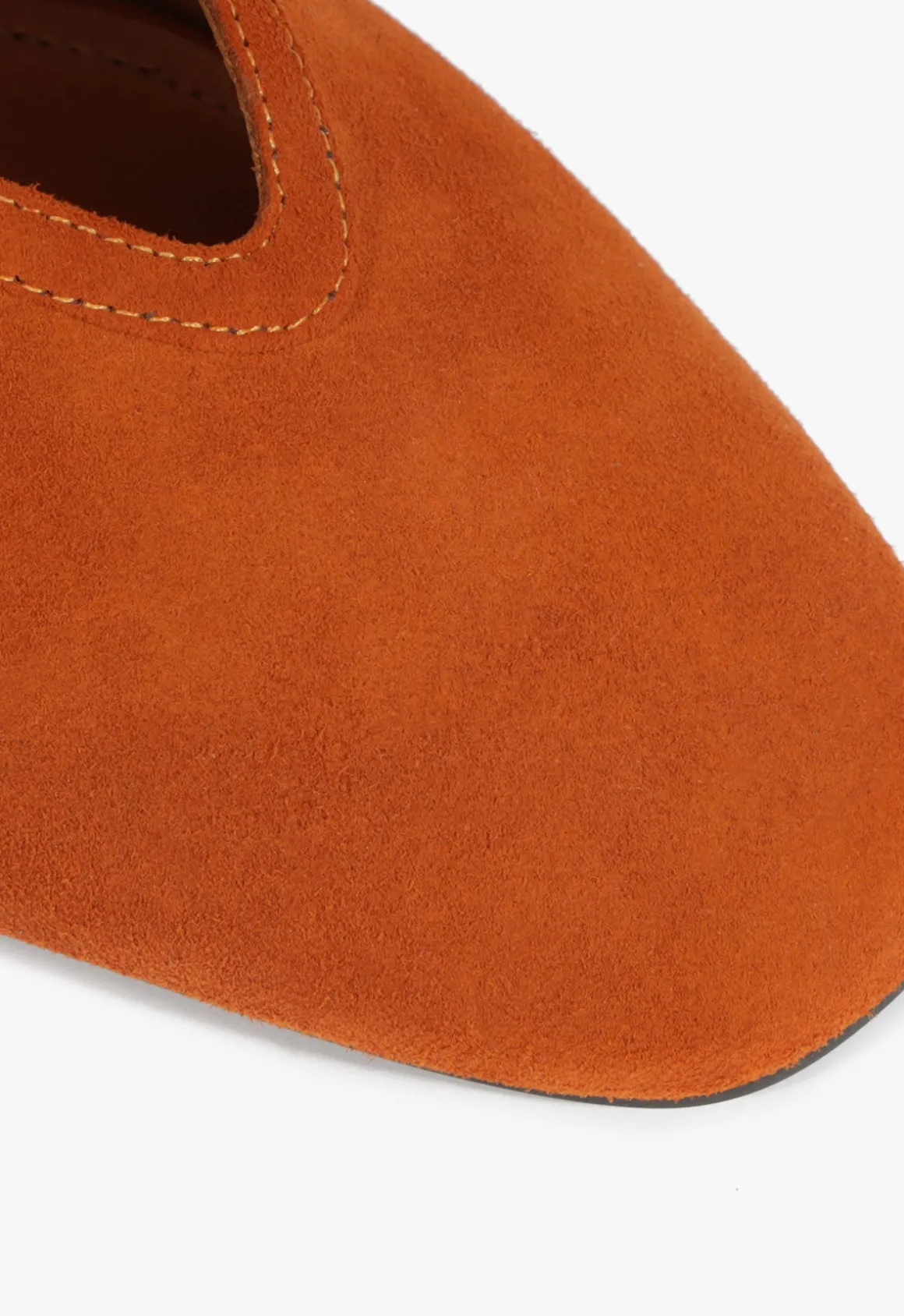 Courtney Suede Flat