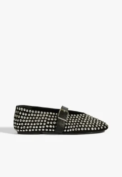 Eiza Glam Suede Flat
