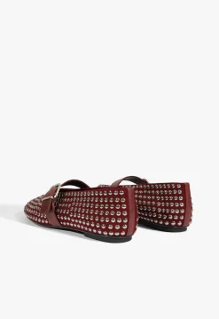 Eiza Shine Suede Flat