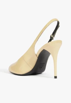 Geraldine Sling Patent Pump