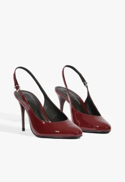 Geraldine Sling Patent Pump