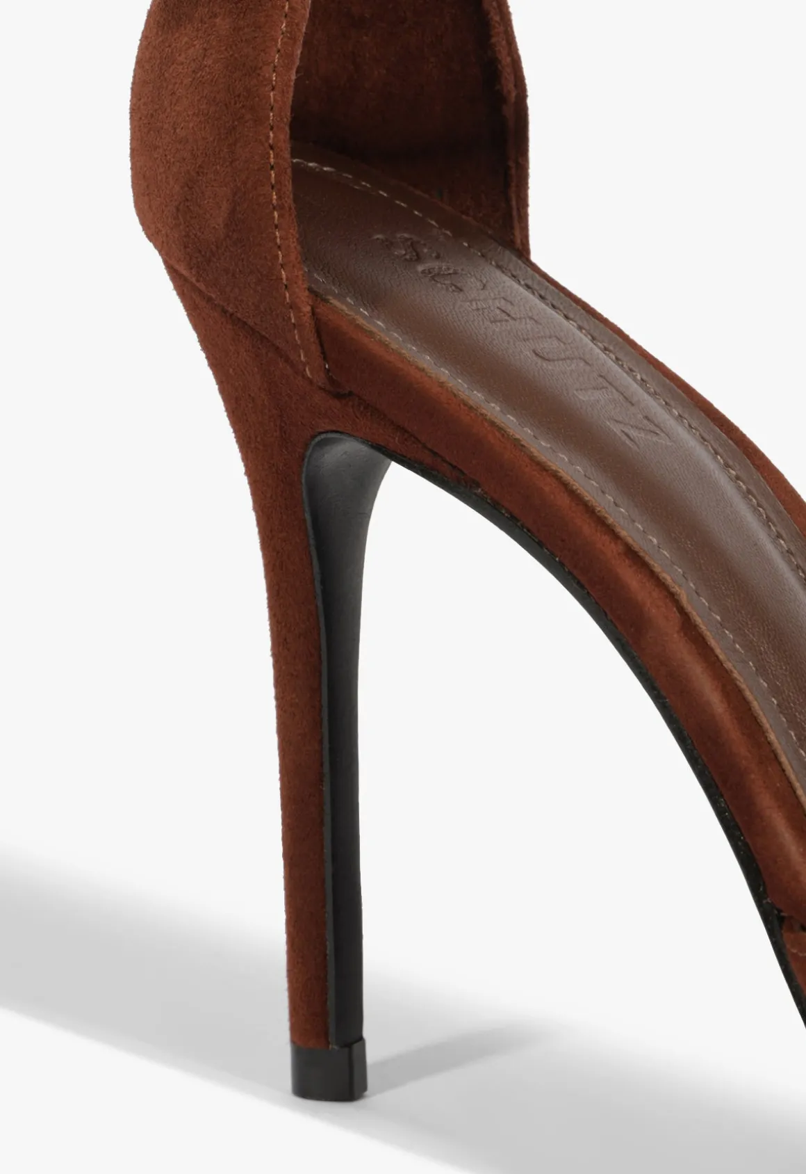 Hilda Leaf Suede Sandal