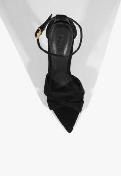 Hilda Leaf Suede Sandal