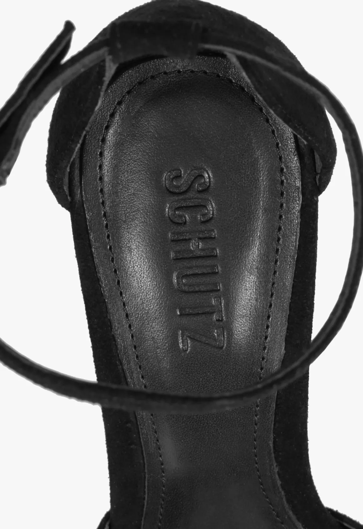 Hilda Leaf Suede Sandal
