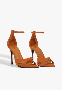 Hilda Leaf Suede Sandal