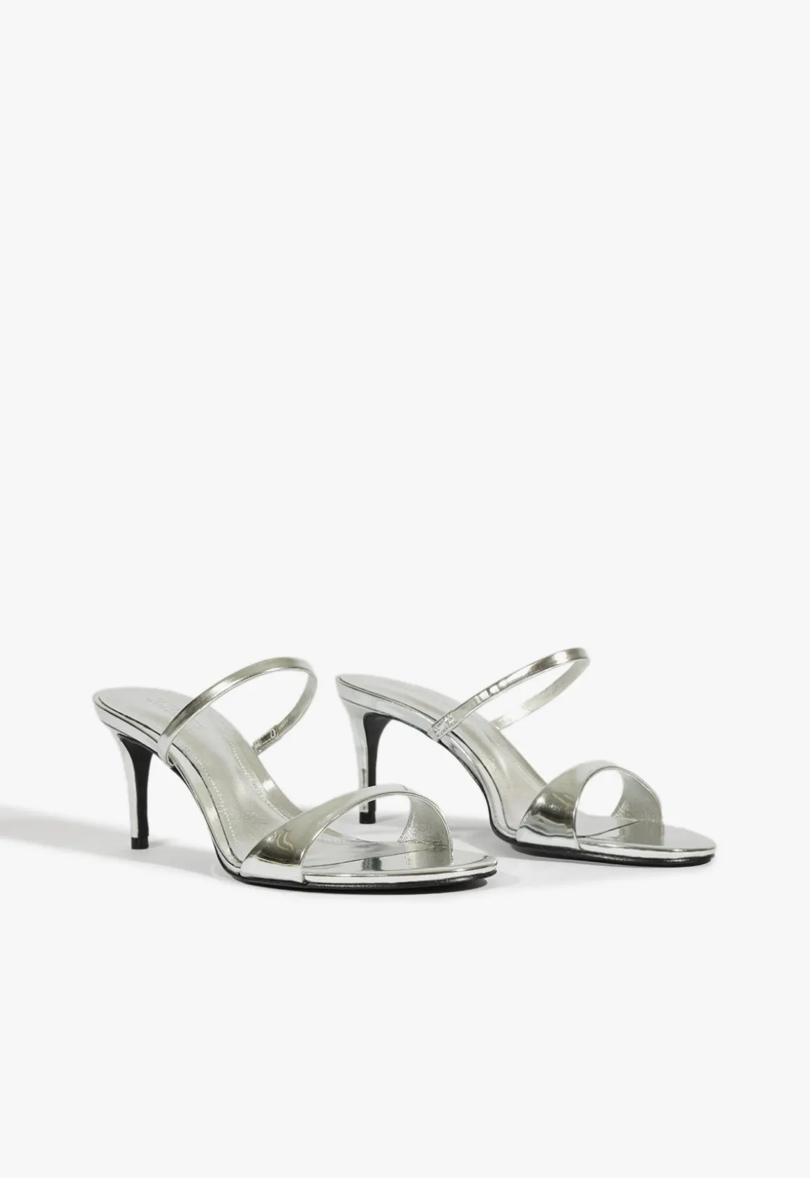 Jessica Mid Mule Metallic Sandal