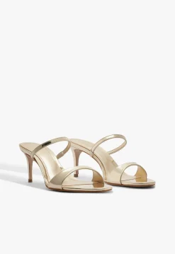Jessica Mid Mule Metallic Sandal