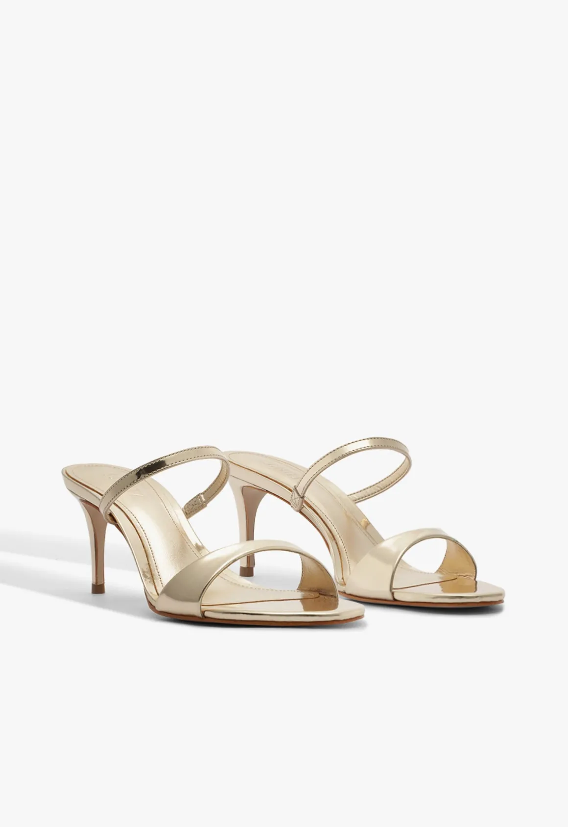 Jessica Mid Mule Metallic Sandal