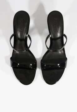 Jessica Mid Mule Patent Sandal