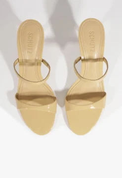 Jessica Mid Mule Patent Sandal