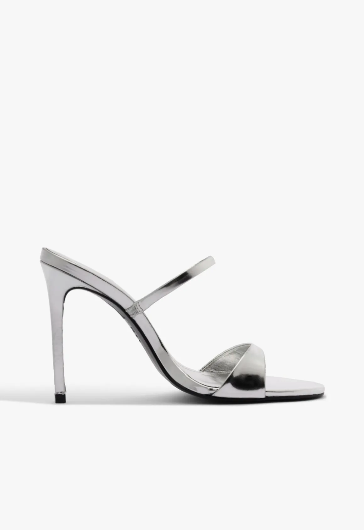 Jessica Mule Metallic Sandal