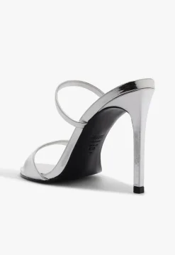 Jessica Mule Metallic Sandal