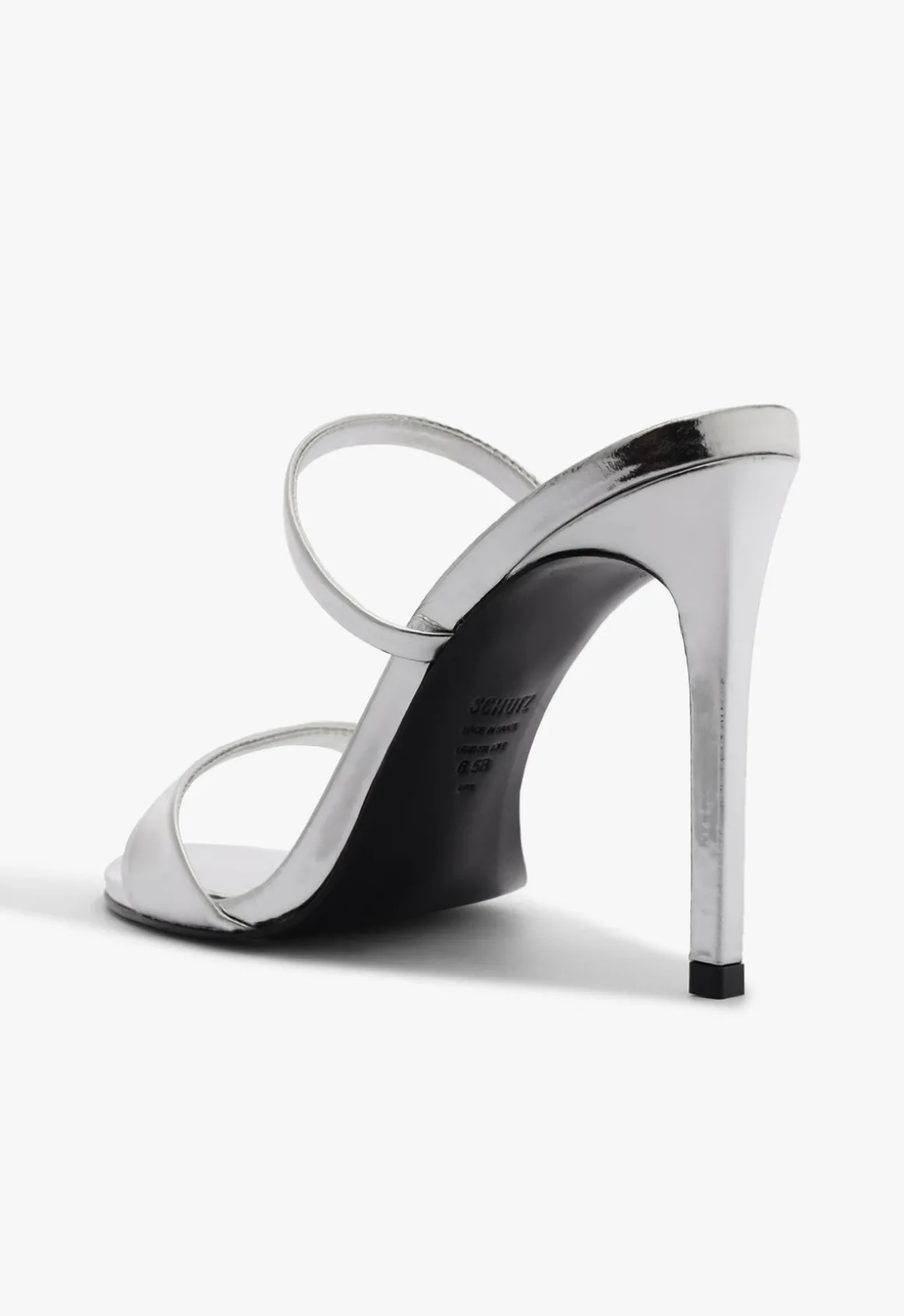 Jessica Mule Metallic Sandal