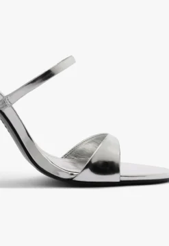 Jessica Mule Metallic Sandal