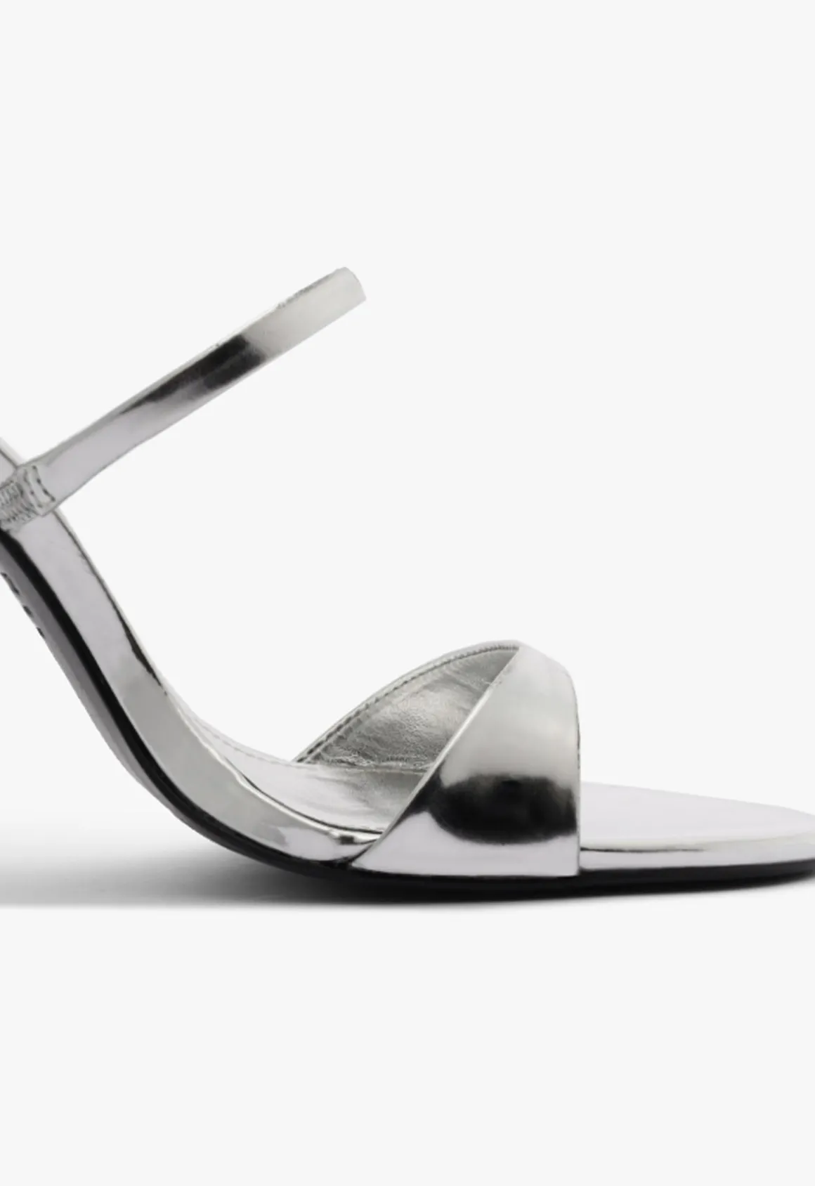 Jessica Mule Metallic Sandal