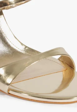 Jessica Mule Metallic Sandal