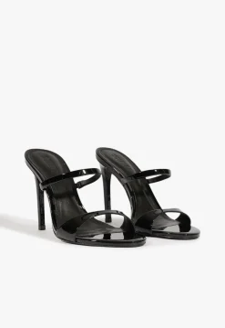Jessica Mule Patent Sandal