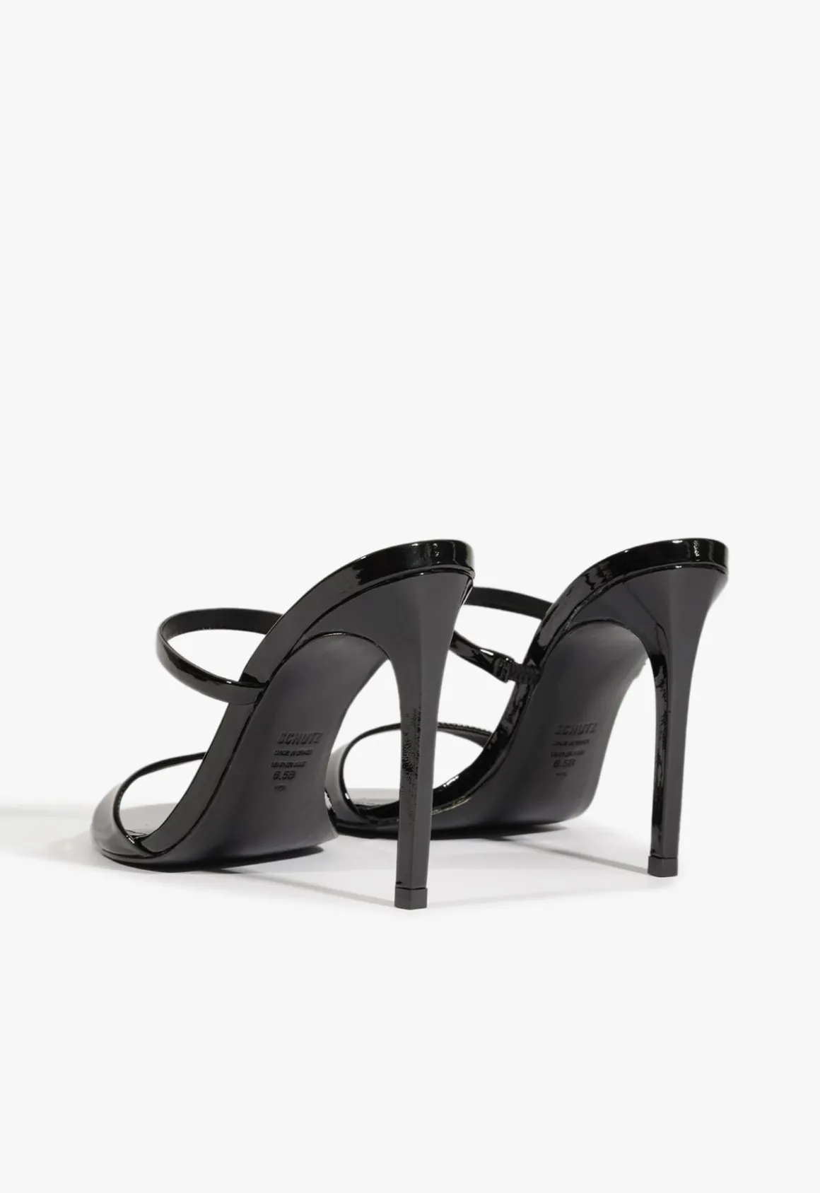 Jessica Mule Patent Sandal