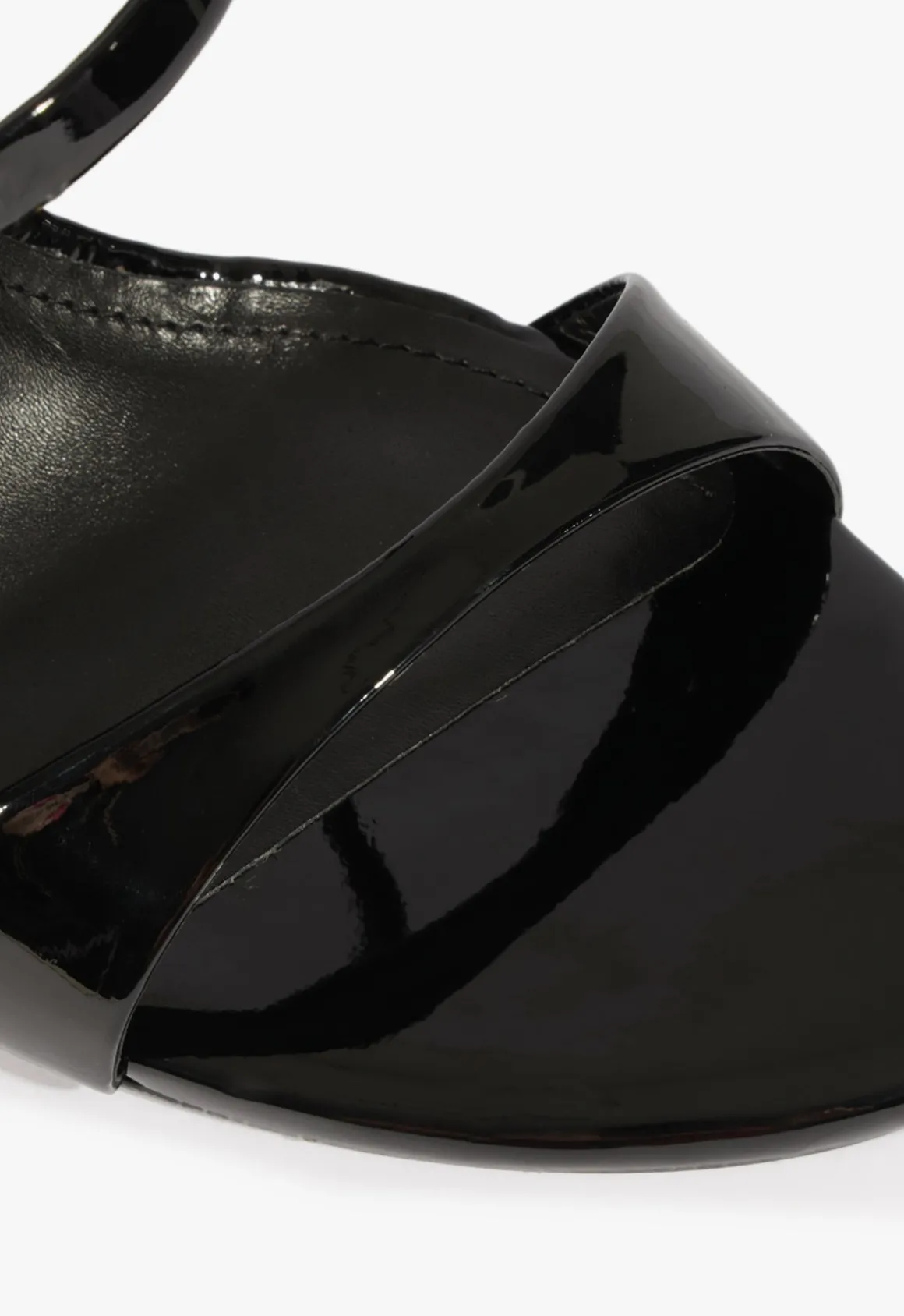 Jessica Mule Patent Sandal