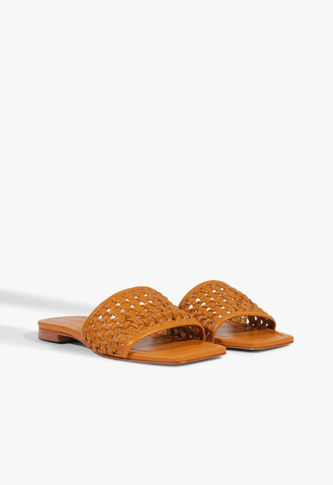 Juliet Leather Flat Sandal