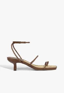 Kaya Straw Mid Sandal