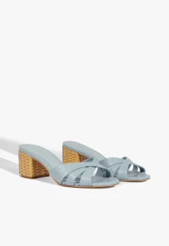 Keefa Straw Mule Sandal
