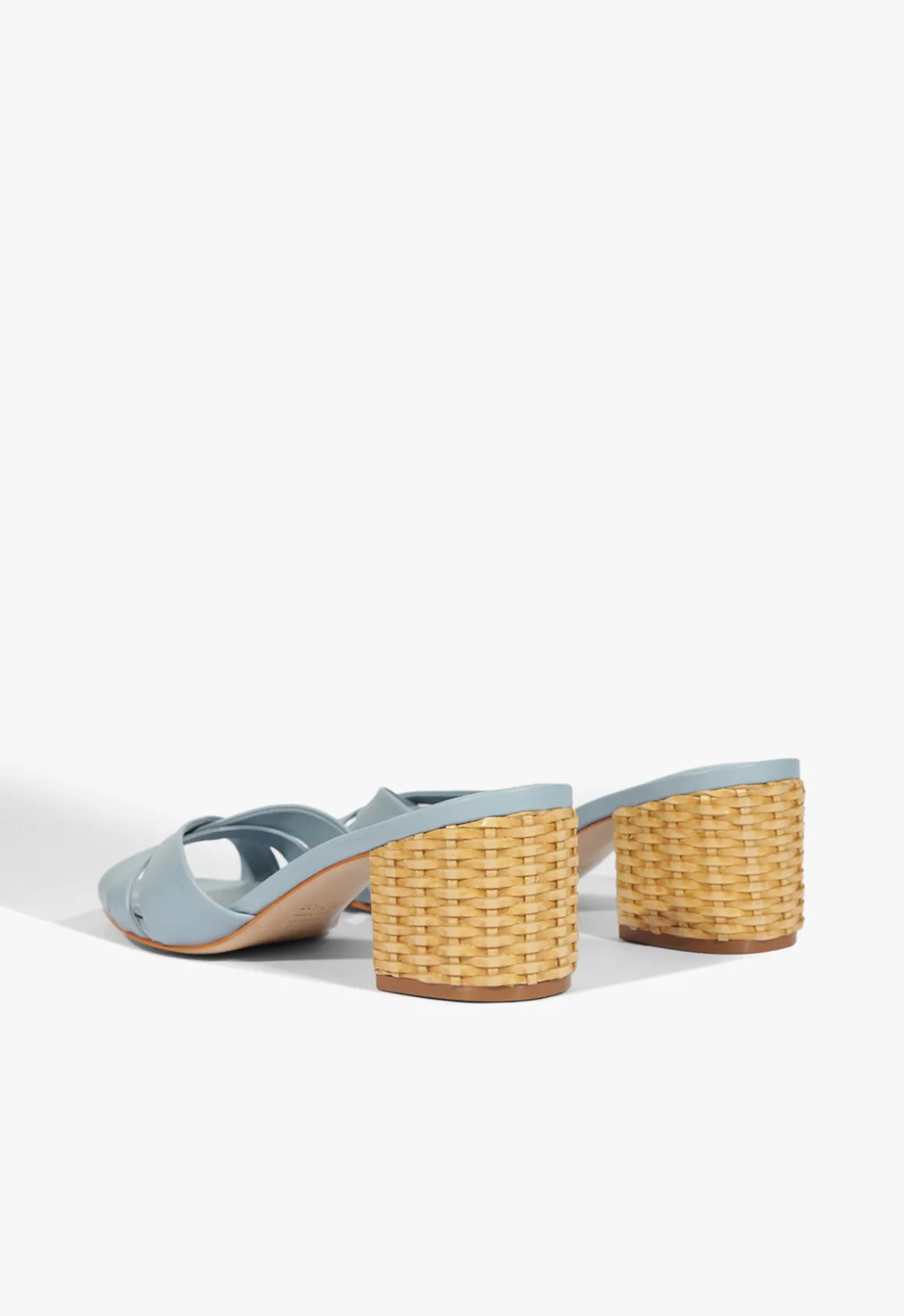 Keefa Straw Mule Sandal