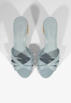Keefa Straw Mule Sandal