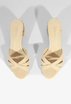 Keefa Straw Mule Sandal