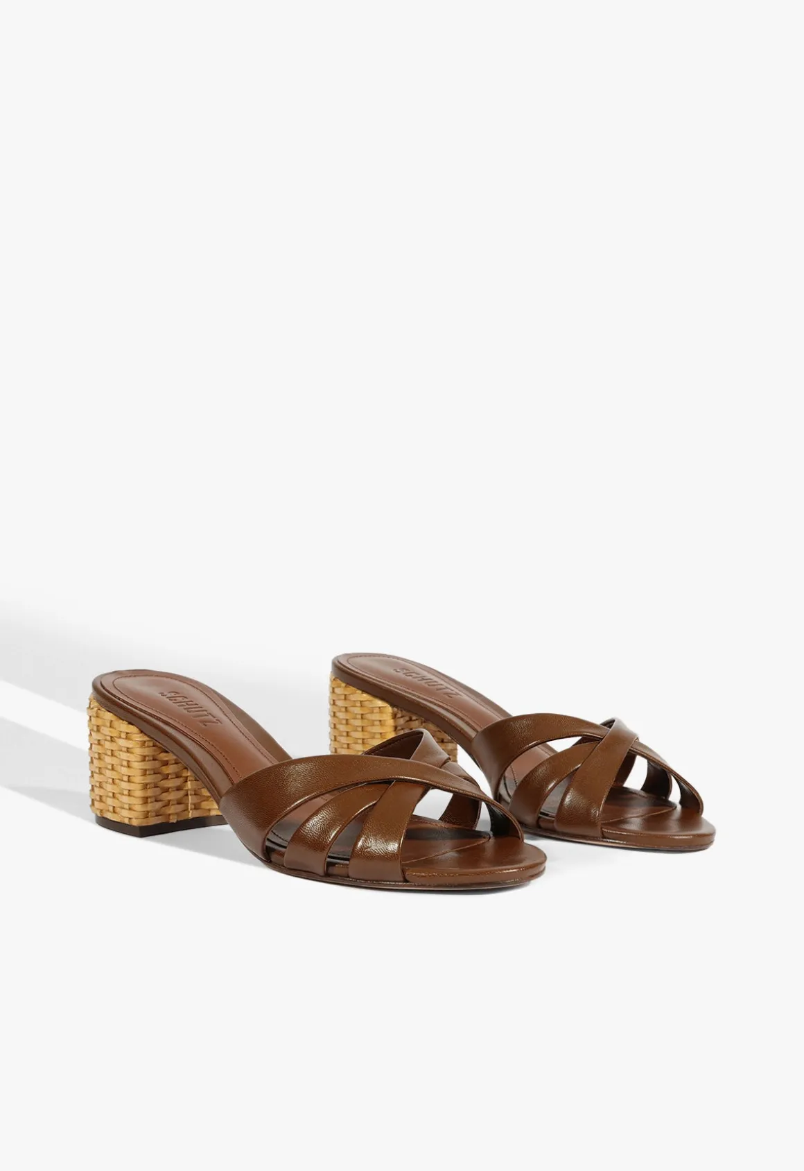 Keefa Straw Mule Sandal