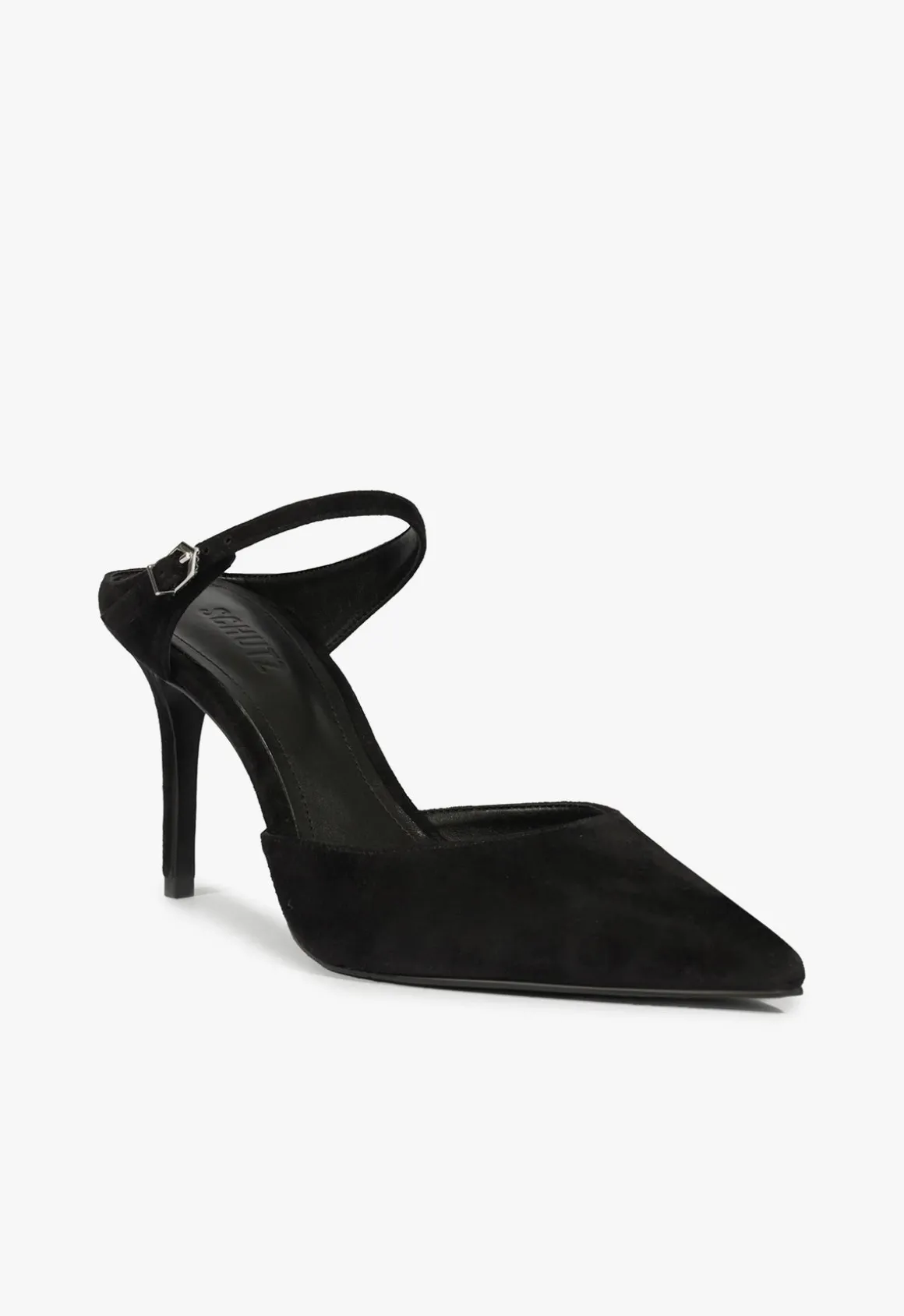 Laura Mid Stiletto Black Pump