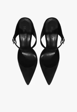 Laura Mid Stiletto Black Pump