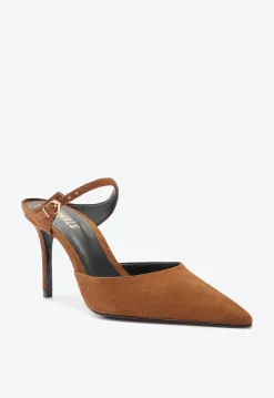 Laura Mid Stiletto Caramel Pump