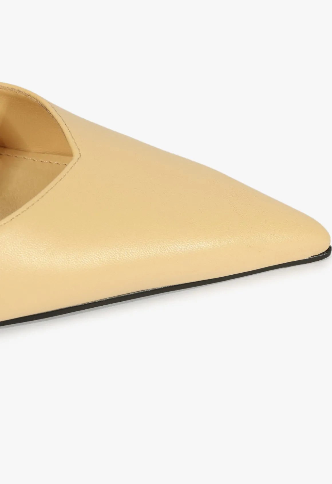 Lexi High Sculptural Beige Pump