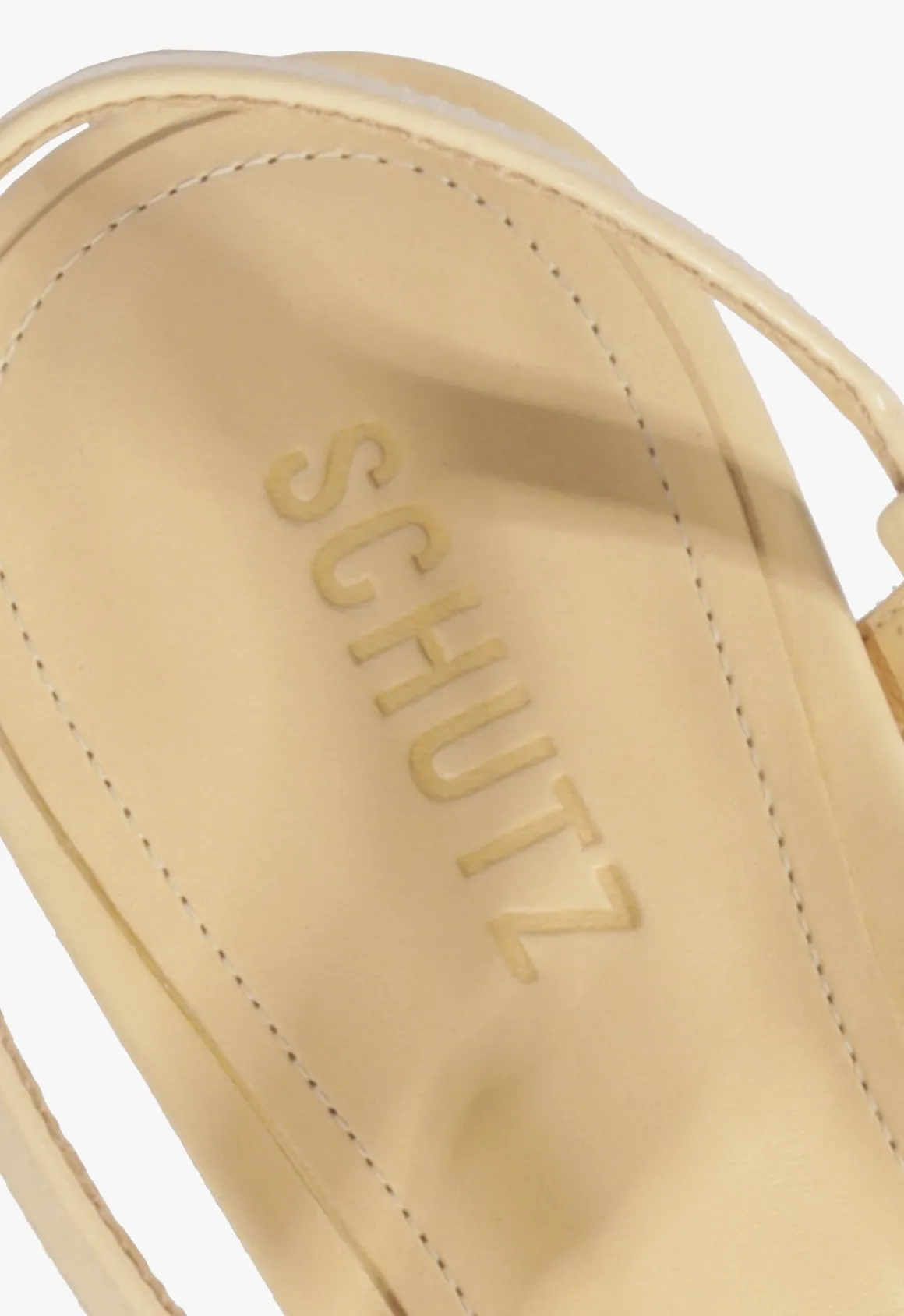 Lisa Beige Suede Flat Sandal