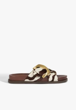 Lois Animal Print Sporty Sandal